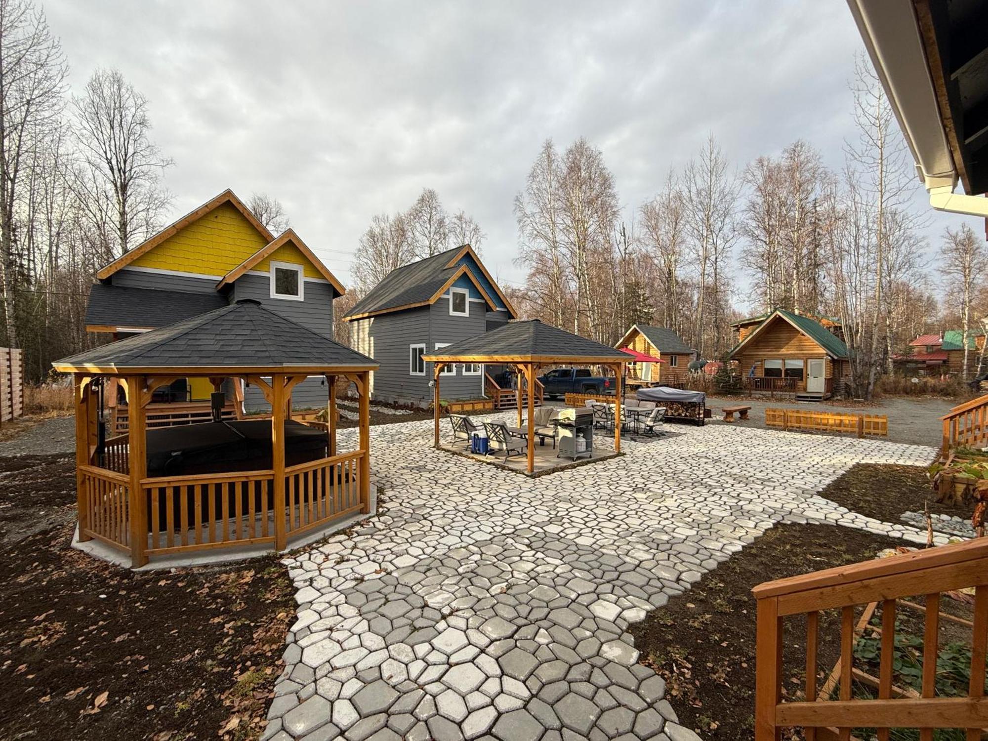 Talkeetna Log Cabin With Hot Tub Unit 2 Εξωτερικό φωτογραφία